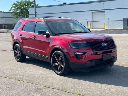 RUBY RED METALLIC TINTED CC 2019 Ford Explorer Sport