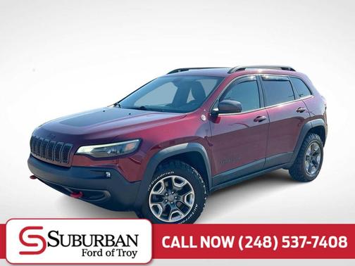 Velvet Red Pearlcoat 2019 Jeep Cherokee Trailhawk Elite