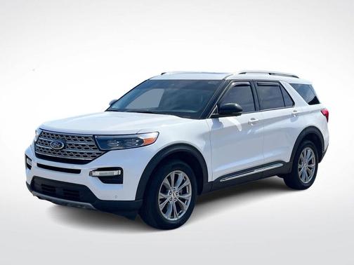 STAR WHITE MET TRI-COAT 2023 Ford Explorer Limited