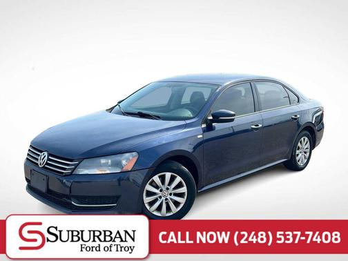 Night Blue Metallic 2015 Volkswagen Passat 1.8T S
