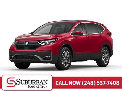 Lunar Silver Metallic 2021 Honda CR-V Hybrid EX-L