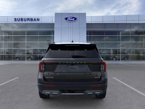 AGATE BLACK METALLIC 2026 Ford Explorer Active (200A)