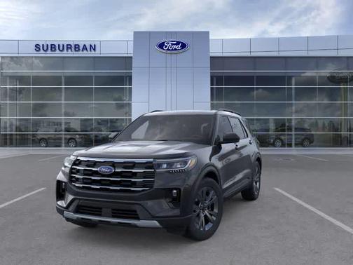 AGATE BLACK METALLIC 2026 Ford Explorer Active (200A)
