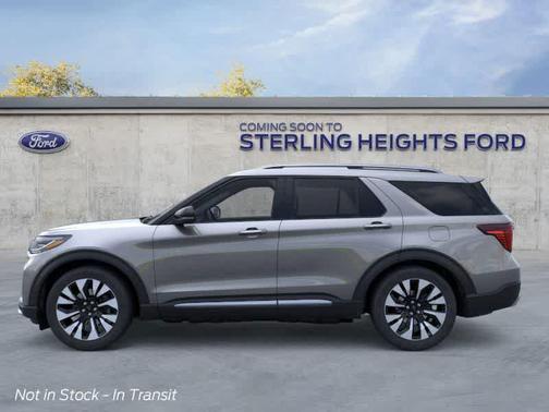 CARBONIZED GRAY METALLIC 2026 Ford Explorer Platinum