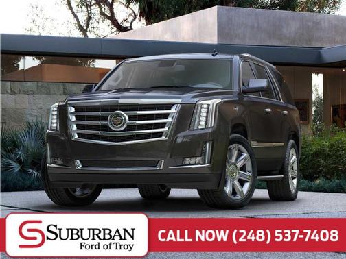 Gray Silk Metallic 2015 Cadillac Escalade Luxury