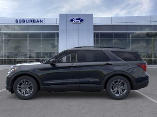 AGATE BLACK METALLIC 2026 Ford Explorer Active w/200A Pkg