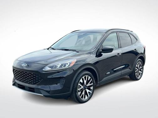 AGATE BLACK METALLIC 2020 Ford Escape SE