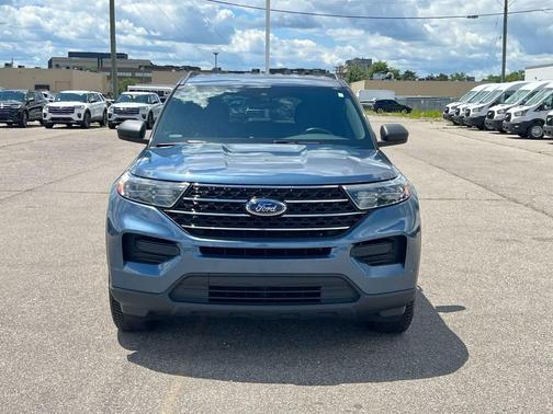 BLUE METALLIC 2020 Ford Explorer XLT
