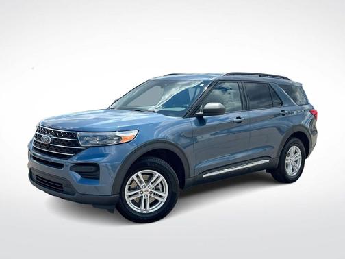BLUE METALLIC 2020 Ford Explorer XLT