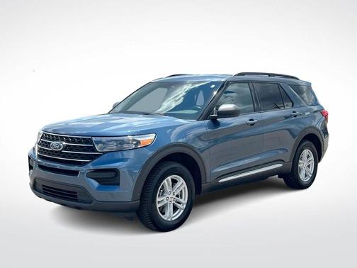 BLUE METALLIC 2020 Ford Explorer XLT