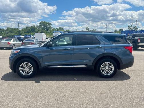 BLUE METALLIC 2020 Ford Explorer XLT