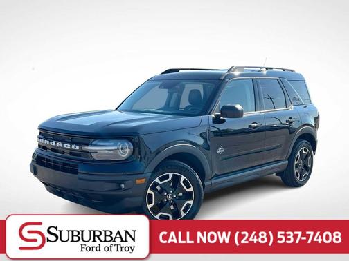 SHADOW BLACK 2021 Ford Bronco Sport Outer Banks