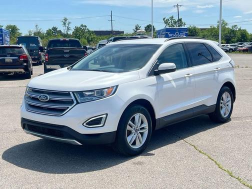 WHITE PLATINUM MET TRI-COAT 2015 Ford Edge SEL