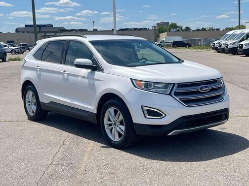 WHITE PLATINUM MET TRI-COAT 2015 Ford Edge SEL