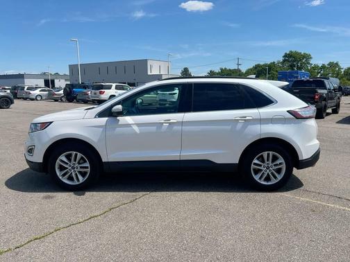 WHITE PLATINUM MET TRI-COAT 2015 Ford Edge SEL