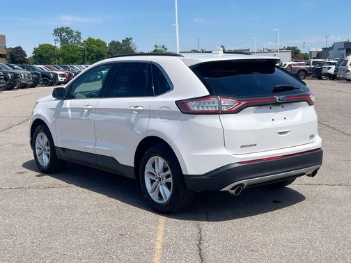 WHITE PLATINUM MET TRI-COAT 2015 Ford Edge SEL