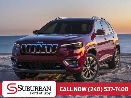 Pearl White Pearlcoat 2019 Jeep Cherokee Trailhawk