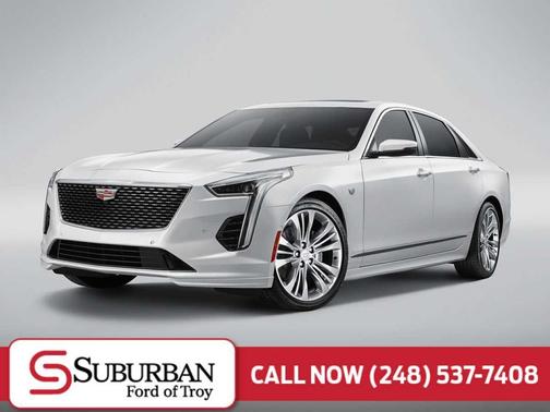 Crystal White Tricoat 2019 Cadillac CT6 3.6L Luxury