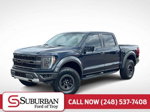 ANTIMATTER BLUE METALLIC 2023 Ford F-150 Raptor