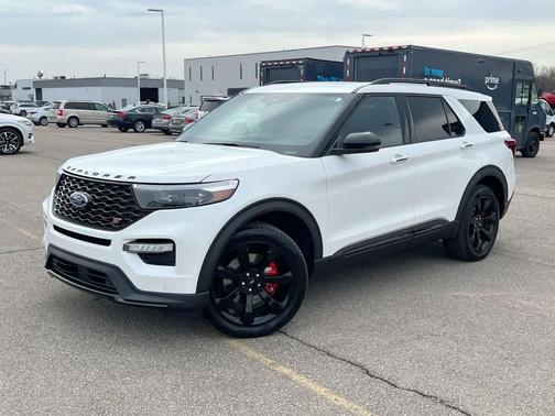 STAR WHITE MET TRI-COAT 2024 Ford Explorer ST