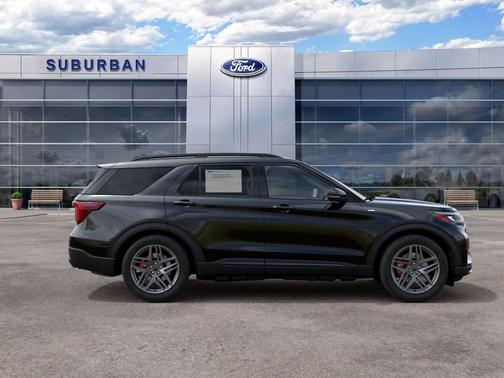 Agate Black Metallic 2027 Ford Explorer ST-Line