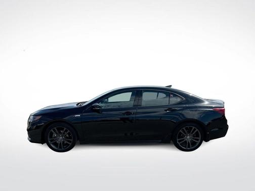 Majestic Black Pearl 2020 Acura TLX Technology