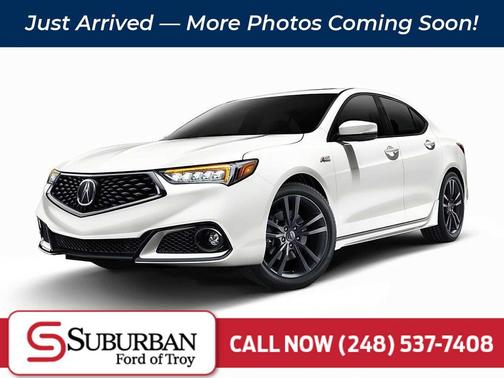 Majestic Black Pearl 2020 Acura TLX Technology