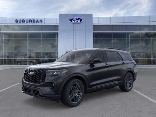 AGATE BLACK METALLIC 2026 Ford Explorer ST