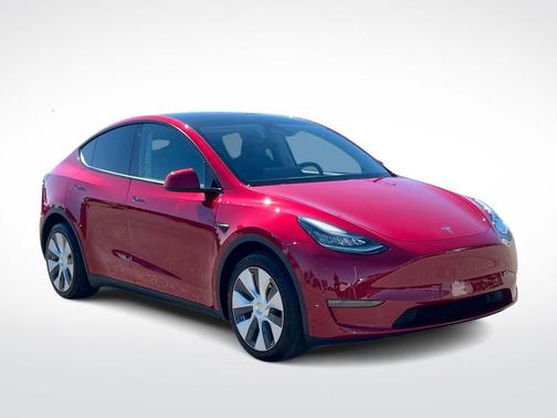 Red Multi-Coat 2020 Tesla Model Y Long Range Dual Motor All-Wheel Drive