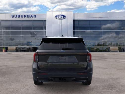 Agate Black Metallic 2026 Ford Explorer ST-Line