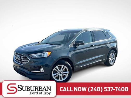 Baltic Sea Green Metallic 2019 Ford Edge SEL
