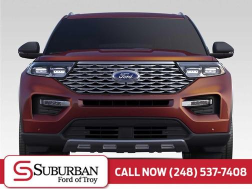 RAPID RED MET TINTED CC 2023 Ford Explorer XLT
