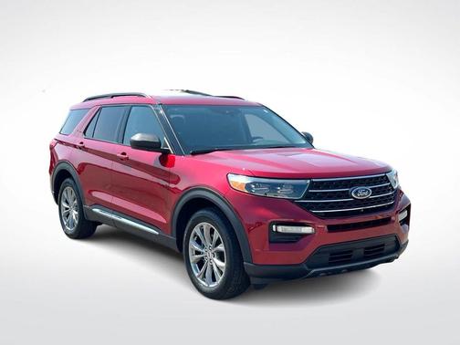 RAPID RED MET TINTED CC 2023 Ford Explorer XLT