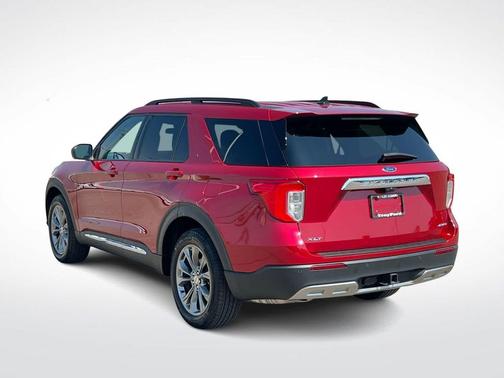 RAPID RED MET TINTED CC 2023 Ford Explorer XLT