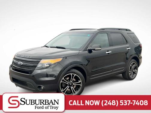 TUXEDO BLACK METALLIC 2014 Ford Explorer Sport