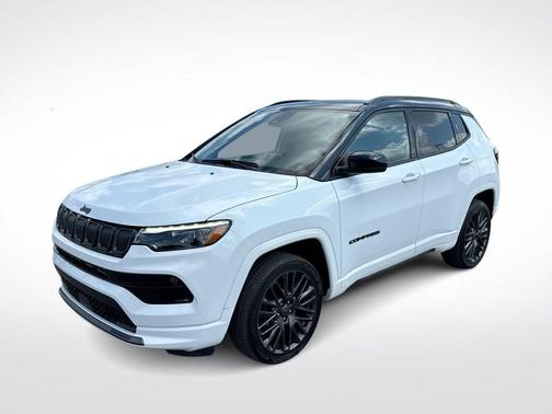 Bright White Clearcoat 2022 Jeep Compass High Altitude