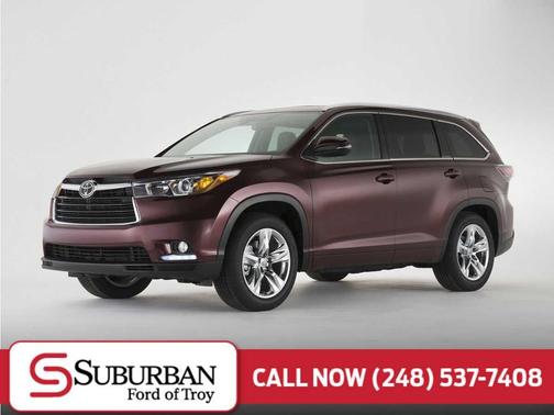 Blizzard Pearl 2015 Toyota Highlander XLE