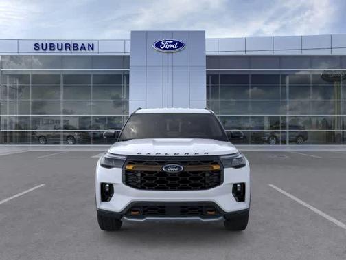 Space White Metallic 2026 Ford Explorer Tremor