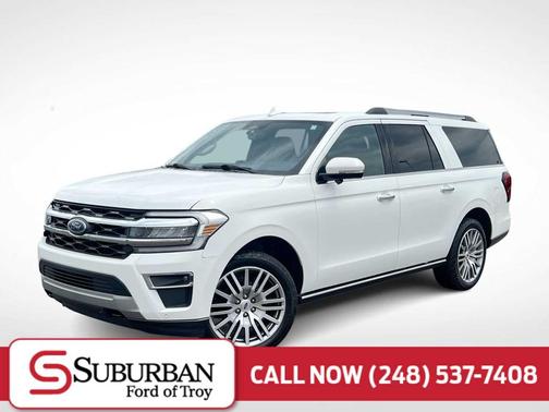 STAR WHITE MET TRI-COAT 2022 Ford Expedition Max Limited