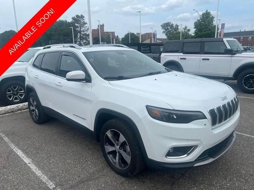 Bright White Clearcoat 2019 Jeep Cherokee Limited