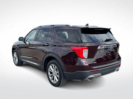 Jewel Red Metallic Tinted Clearcoat 2023 Ford Explorer Limited