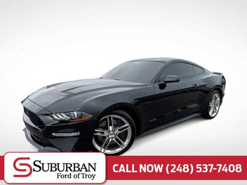 Shadow Black 2022 Ford Mustang GT Premium