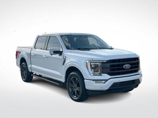 SPACE WHITE METALLIC 2021 Ford F-150 Lariat