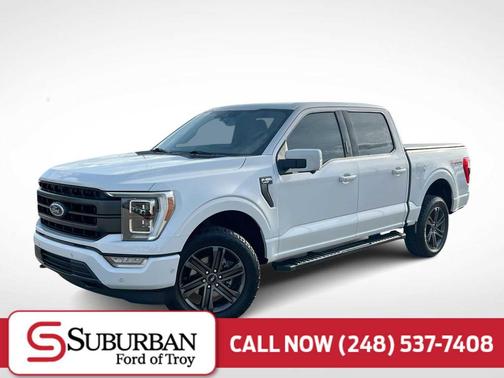 SPACE WHITE METALLIC 2021 Ford F-150 Lariat