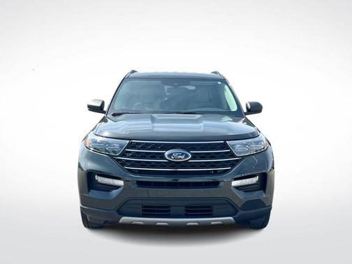 FORGED GREEN METALLIC 2023 Ford Explorer XLT