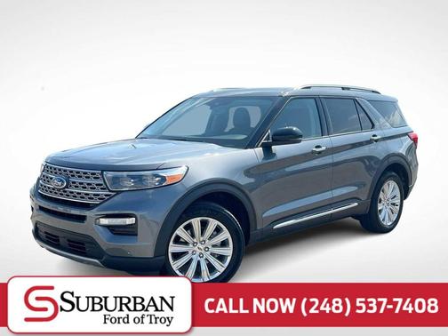 Carbonized Gray Metallic 2024 Ford Explorer Limited