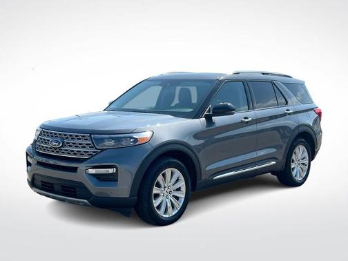 Carbonized Gray Metallic 2024 Ford Explorer Limited