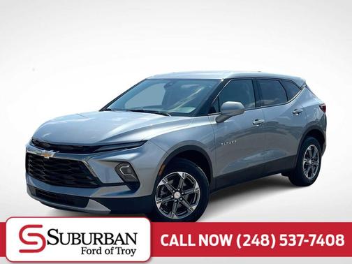 Sterling Gray Metallic 2025 Chevrolet Blazer 2LT