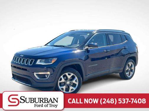 Jazz Blue Pearlcoat 2018 Jeep Compass Limited