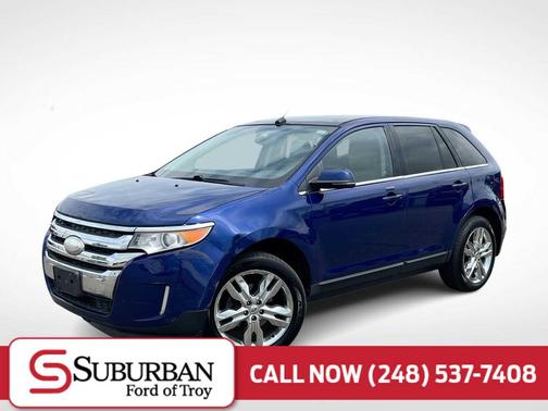 DEEP IMPACT BLUE METALLIC 2013 Ford Edge Limited
